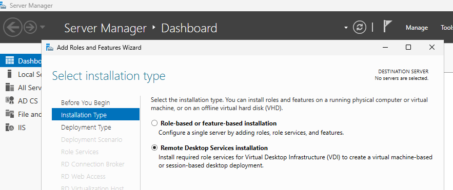 rdp-services-installation