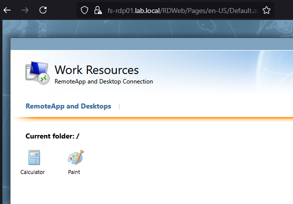 rdp-web-access